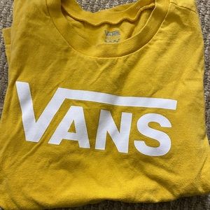 Vans yellow T-shirt